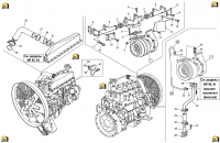 95. Двигатель - SCANIA DI12 - турбокомпрессор